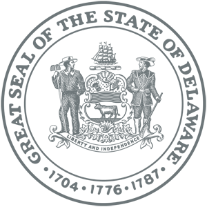 Great Seal of Delaware.