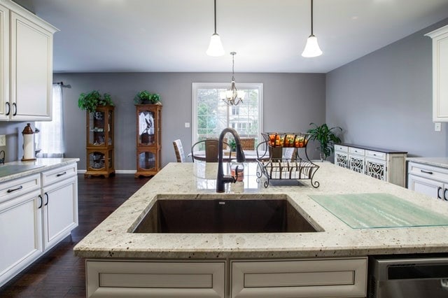 Interior kitchen.