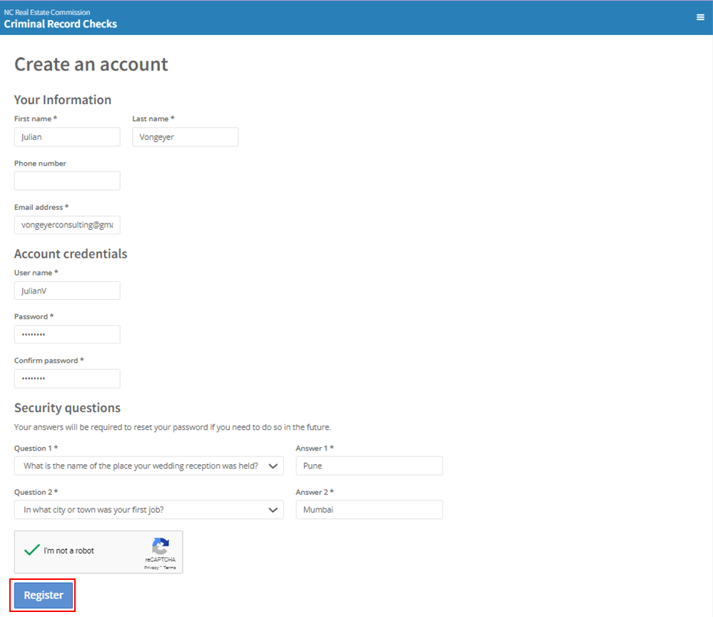 Real Estate License in North Carolina - Background Check Verification Online.