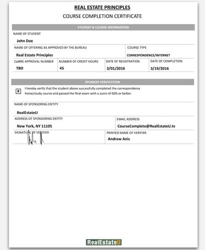 CA Certificate.